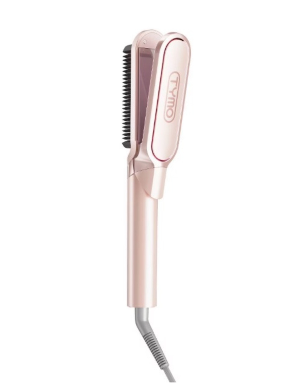 TYMO FLIPRO 2-in-1 Straightening Comb and Iron with Paddle Brush & Silicone Mat